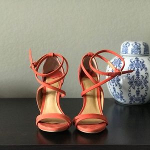 Tony Bianco Alita Heels Size 7 Burnt Orange
